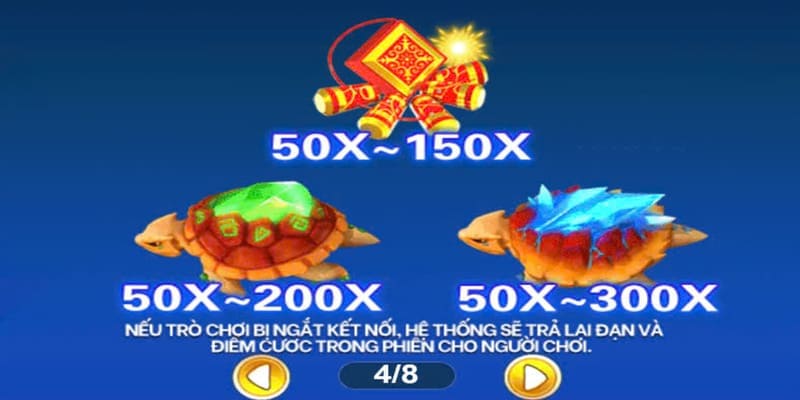 Hệ số thưởng trong game cao